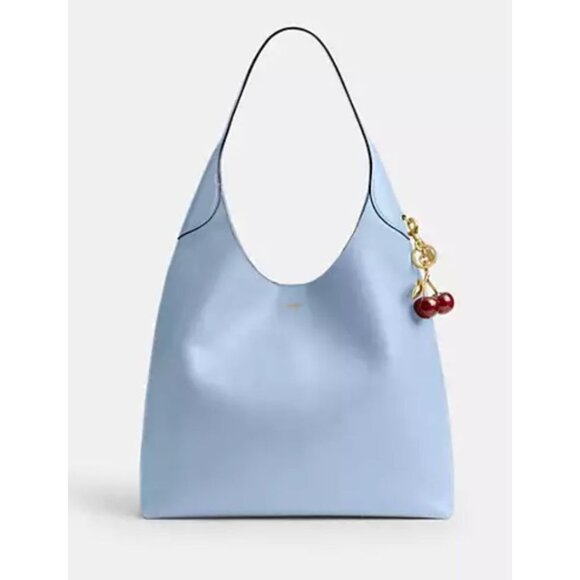 NWT!! AUTHENTIC COACH LARGE BROOKLYN 39 IN BLUEBELL HOBO HANDBAG - Picture 5 of 9